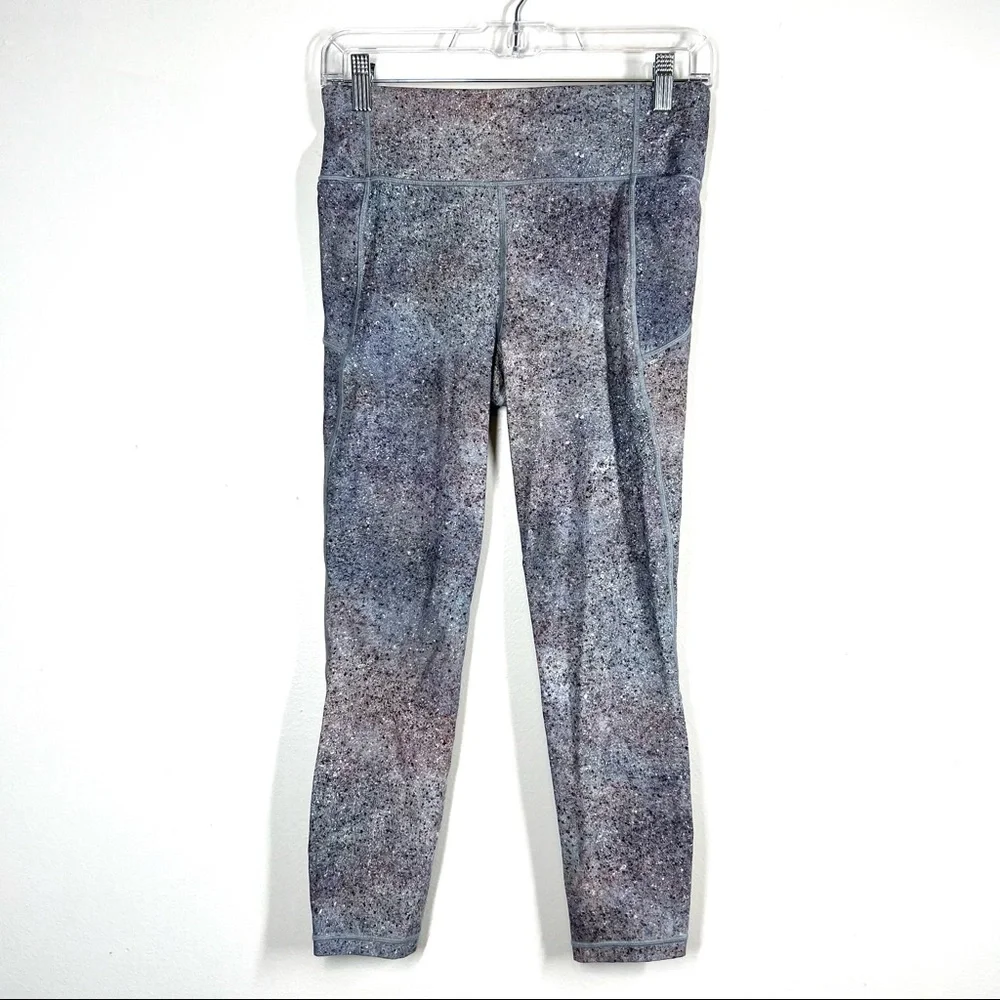 LULULEMON Final Lap Crop Leggings 23” Summer Haze Multi Nulux 8 Run - Picture 3 of 12